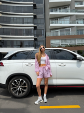 Set Lia Short y Camisón Rojo