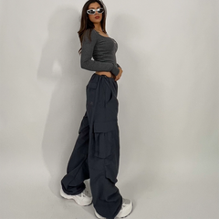 Parachute Pants Plomo Rata