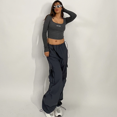 Parachute Pants Plomo Rata