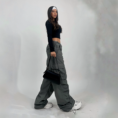 Parachute Pants Verde Cemento